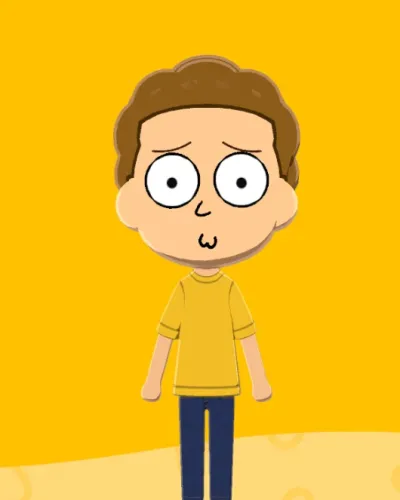 Mii-Porträt von Morty
