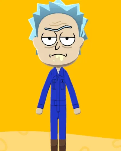 Mii-Porträt von Rick Sánchez
