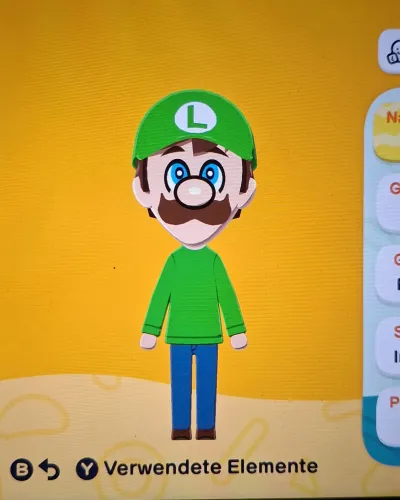 Mii-Porträt von Luigi