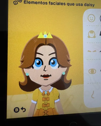 Mii-Porträt von Princess daisy