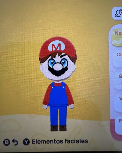 Mii-Porträt von Mario