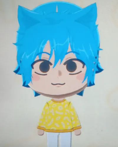 Mii-Porträt von Happy