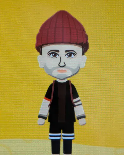 Mii-Porträt von Tyler Joseph (Blurry face)