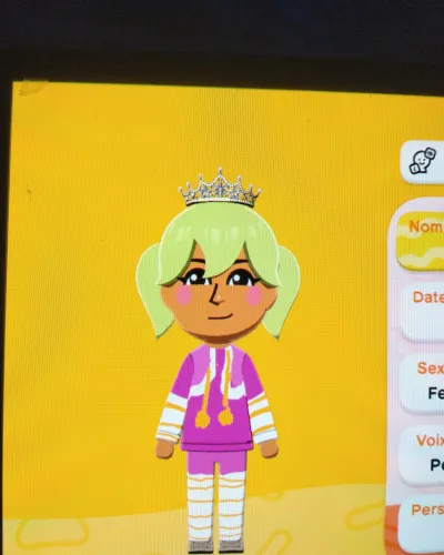 Mii-Porträt von Mandy