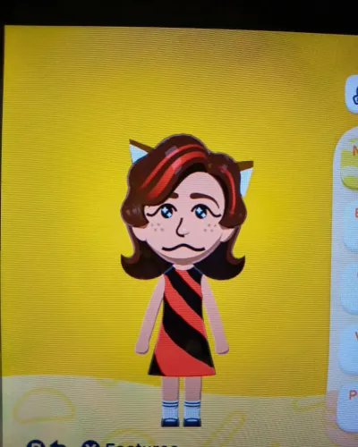 Mii portrait of Roxy foxy