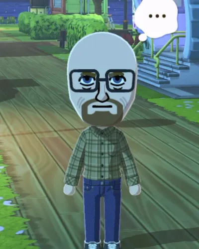 Mii-Porträt von Walter White / Heisenberg