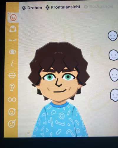 Mii-Porträt von Clark Kent