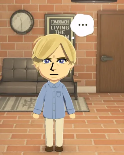 Mii-Porträt von Leon S. Kennedy