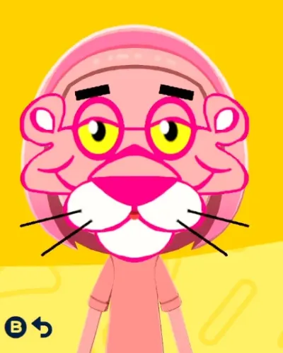 Mii-Porträt von Pink Panther