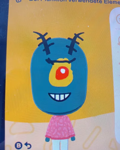 Mii-Porträt von Plankton