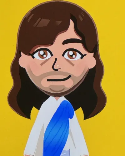 Mii-Porträt von Jesus Christ