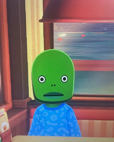 Mii-Porträt von Mr. Frog