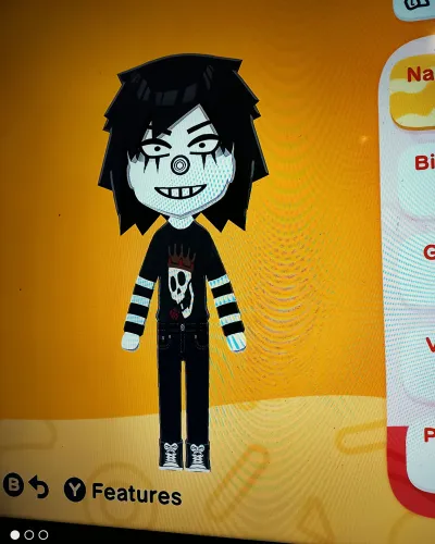 Mii portrait of LJ ( Laughing Jack)