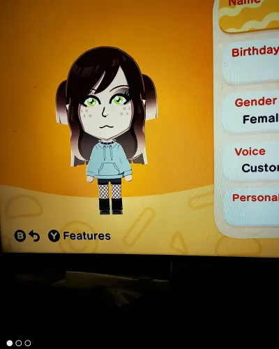 Mii portrait of Kiko Hart (My Oc)