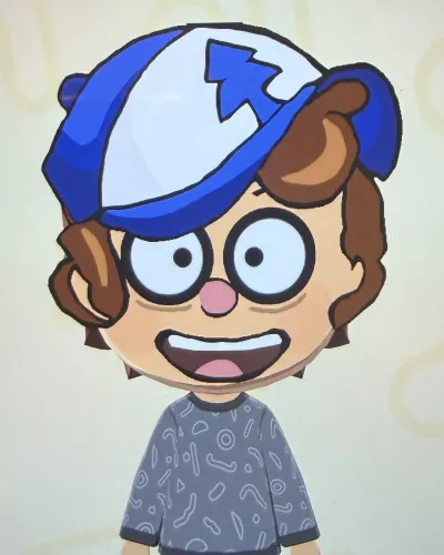 Mii portrait of Dipper Pines