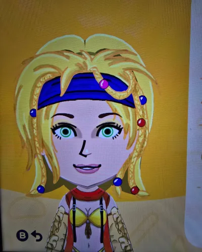Mii-Porträt von Rikku