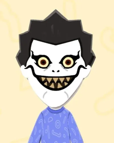 Mii portrait of Ryuk