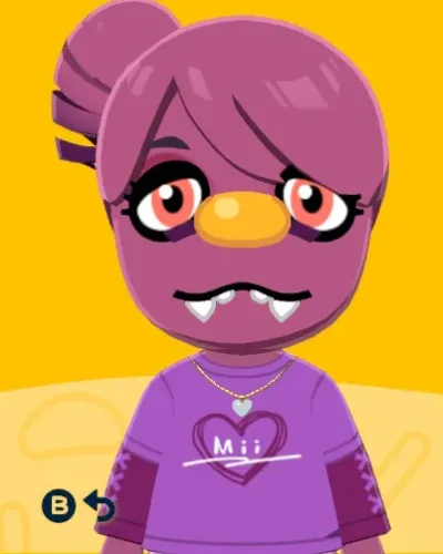 Mii portrait of Beffica (bugsnax)