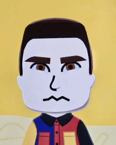 Mii portrait of Carl