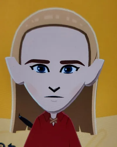 Mii-Porträt von Legolas