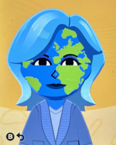 Mii portrait of Earth