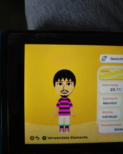 Mii-Porträt von Julian bam