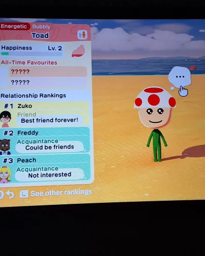 Mii-Porträt von Toad
