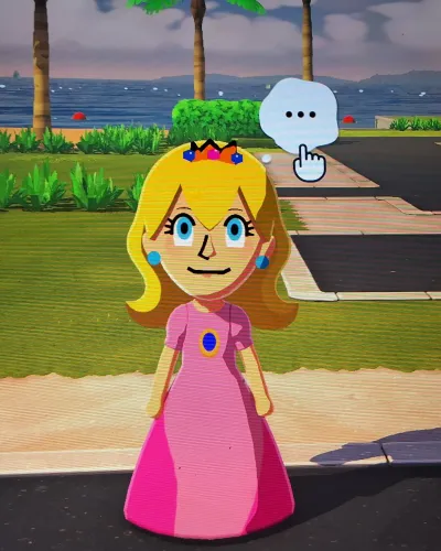 Mii-Porträt von Peach
