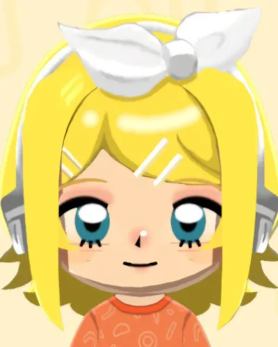 Mii-Porträt von Kagamine Rin