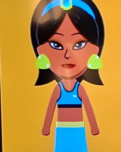 Mii-Porträt von Princess Jasmin