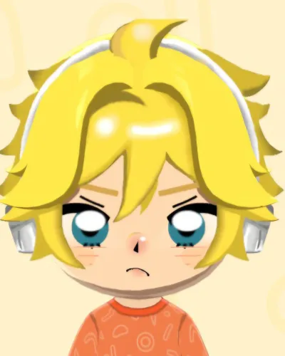 Mii-Porträt von Kagamine Len