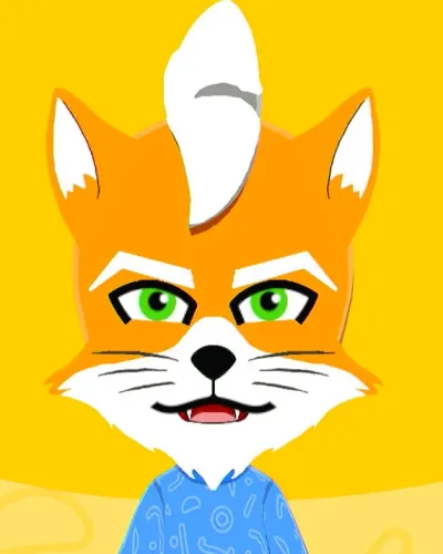 Mii portrait of Fox McCloud