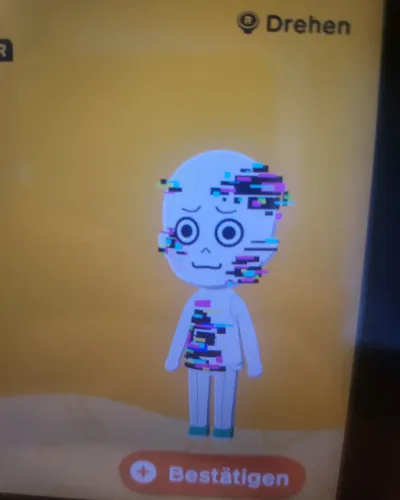 Mii-Porträt von Glitch