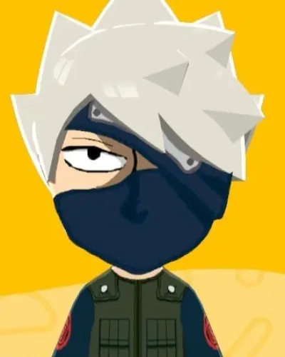Mii-Porträt von Kakashi Hatake (はたけカカシ)