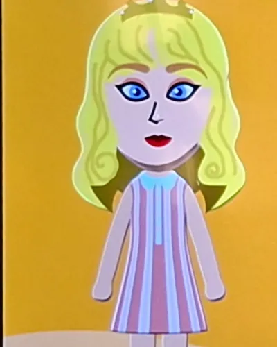 Mii-Porträt von Aurora Dornröschen