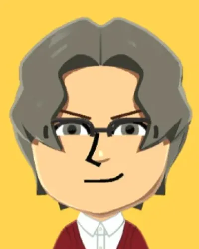 Mii-Porträt von Miles Edgeworth