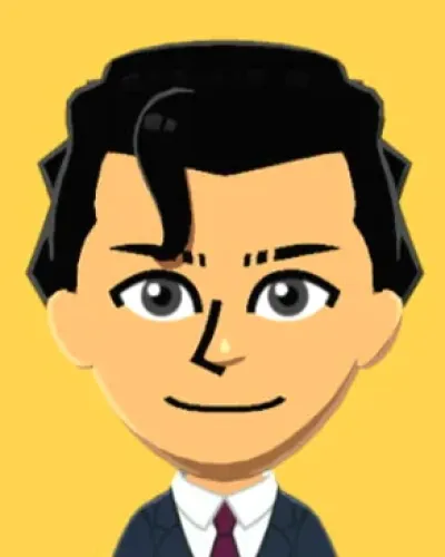Mii-Porträt von Phoenix Wright