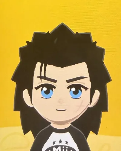 Mii-Porträt von Zack Fair