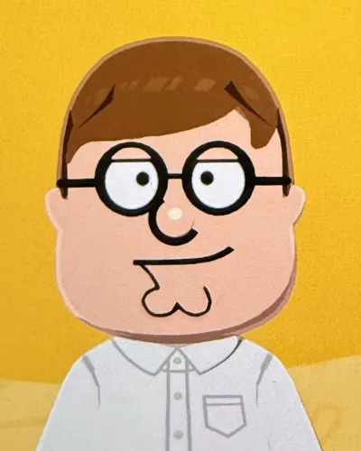 Mii-Porträt von Peter Griffin