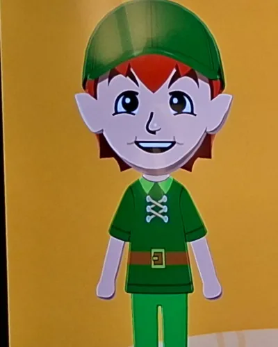 Mii-Porträt von Peter Pan