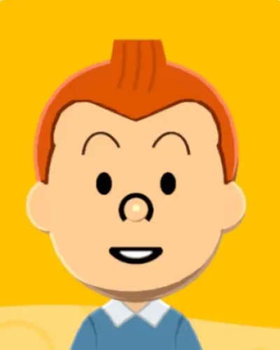 Mii-Porträt von Tintin
