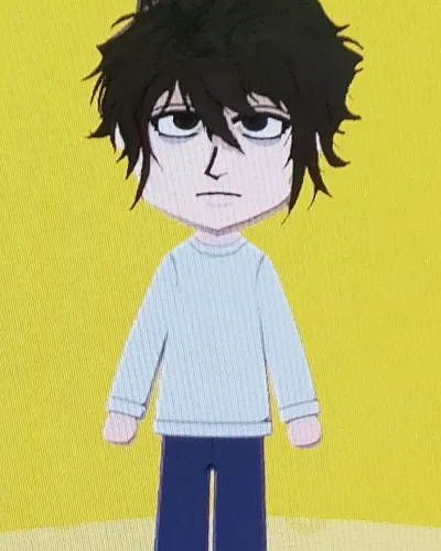 Mii portrait of L Lawliet