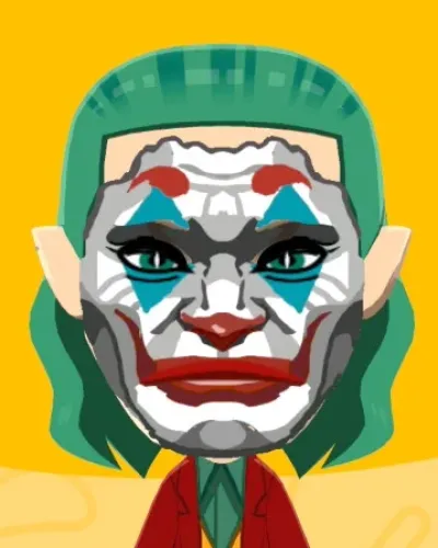 Mii-Porträt von Joker（Joaquin Phoenix）