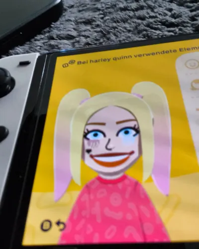 Mii-Porträt von Harley quinn