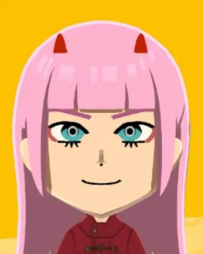 Mii-Porträt von Zero Two