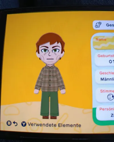 Mii-Porträt von Dexter