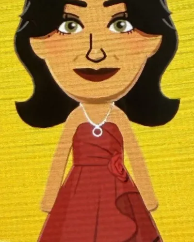 Mii-Porträt von Bella Goth