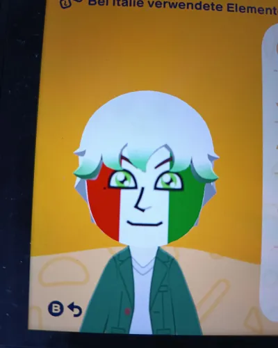 Mii-Porträt von Italie