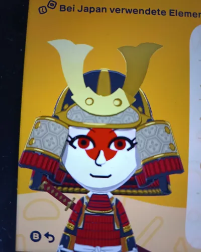 Mii-Porträt von Japan