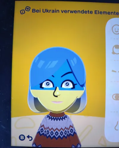 Mii-Porträt von Ukrain